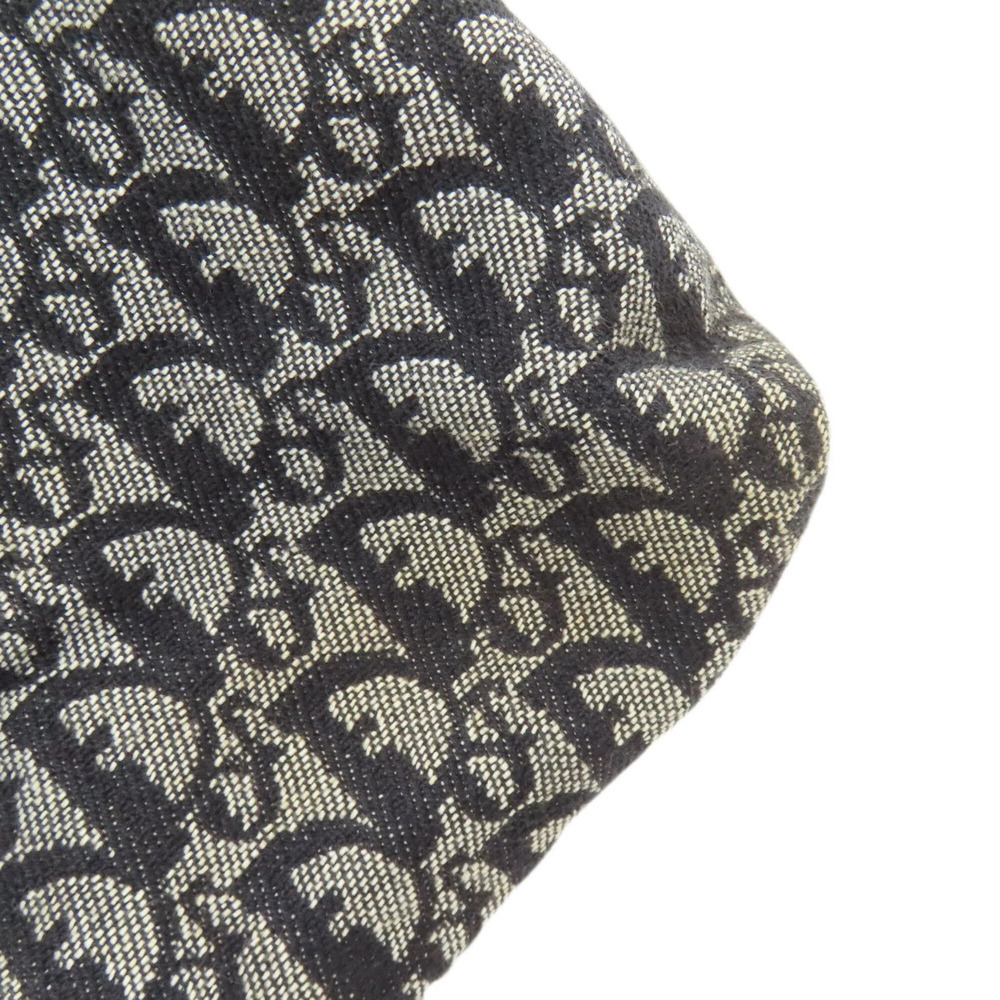CHRISTIAN DIOR Black Canvas Trotter Shoulder Bag - Picture 13 of 16